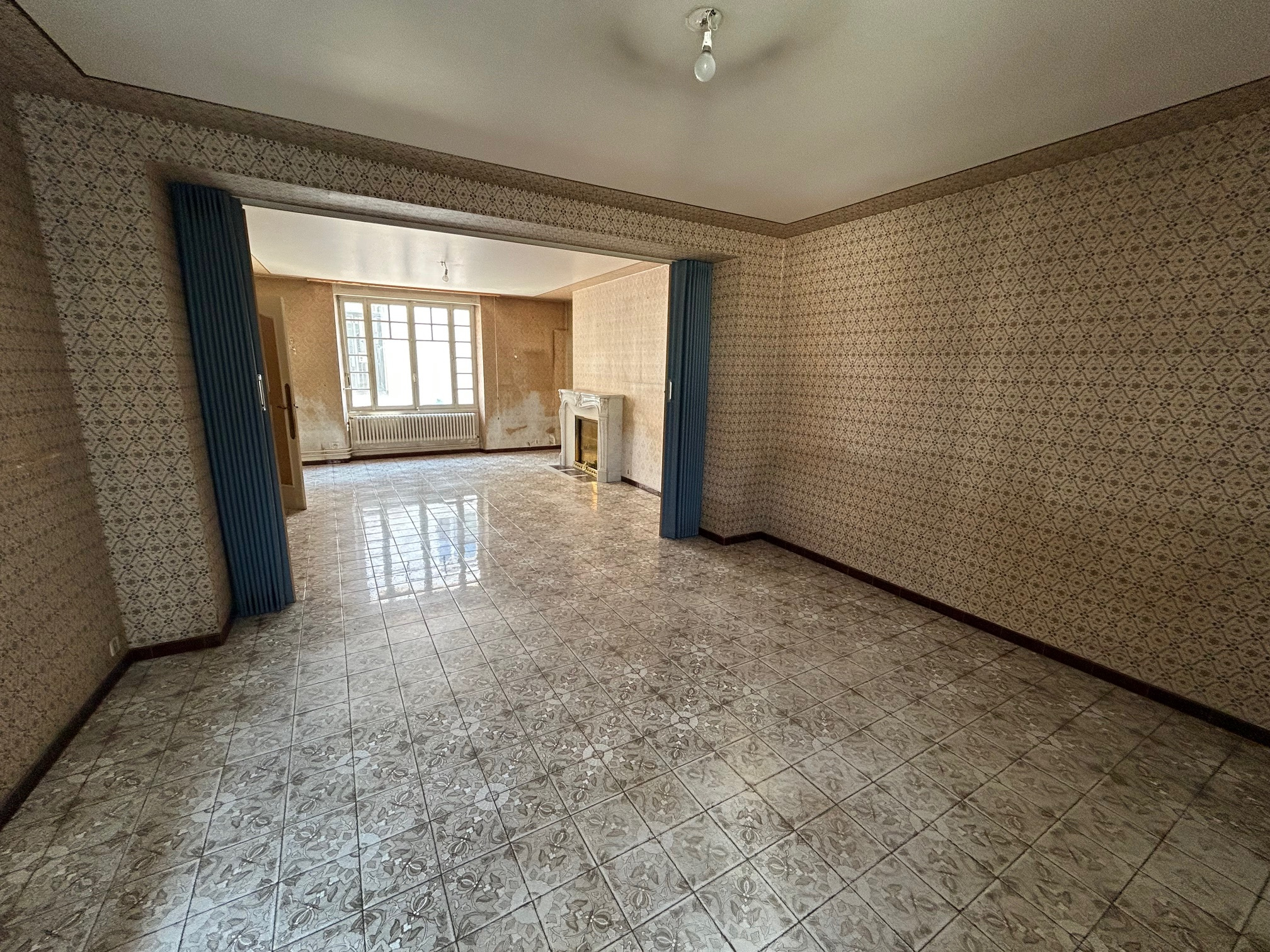 LAVARDAC CENTRE VILLE MAISON SUR 2 NIVEAUX 205 M2 + COUR